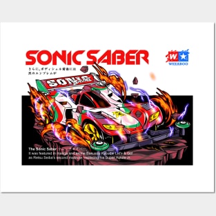 Sonic Saber Mini 4WD Posters and Art